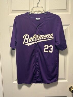 Baltimore Orioles SGA 6/24/2023 Raven's Purple Pride Jersey #23 Giveaway Medium